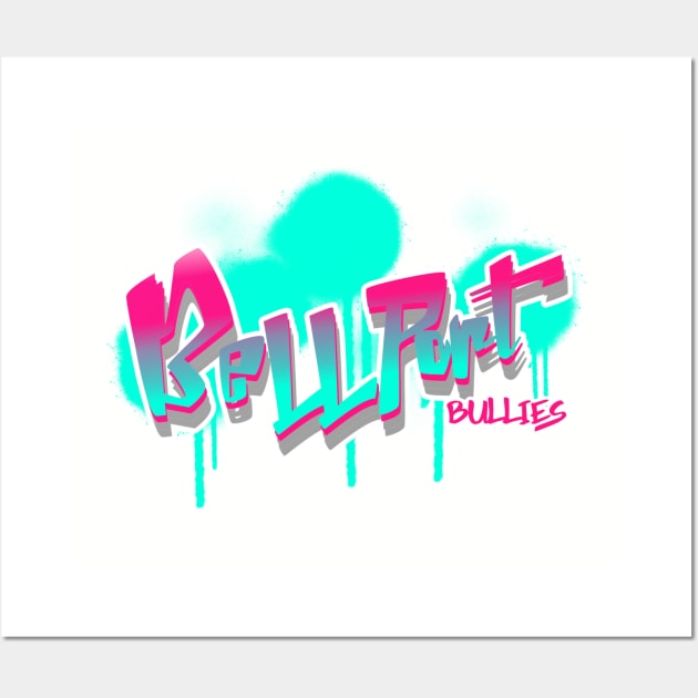 Bellport Graffiti Wall Art by Bullies Brand